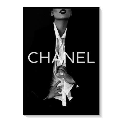 chanel fashion poster.